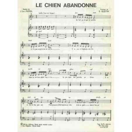 LE CHIEN ABANDONNE