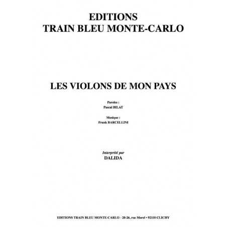 LES VIOLONS DE MON PAYS