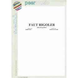 Sheet music FAUT RIGOLER Henri Salvador