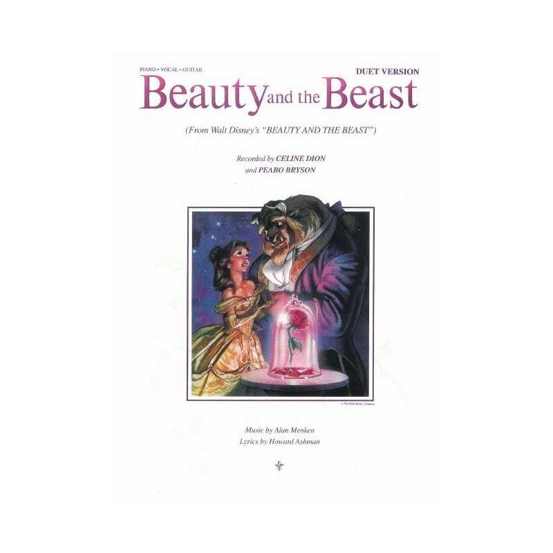 Sheet music BEAUTY AND THE BEAST Celine Dion