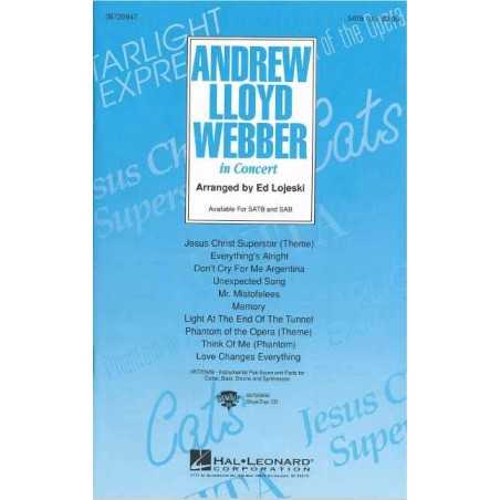 ANDREW LLOYD WEBBER IN CONCERT (SATB)