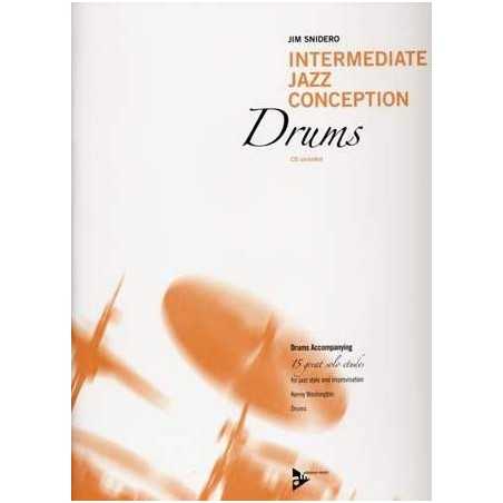 INTERMEDIATE JAZZ CONCEPTION DRUMS (+CD)