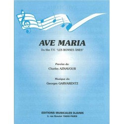 AVE MARIA (DU FILM T.V. 'LES BONNES ÂMES')