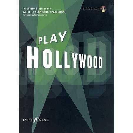PLAY HOLLYWOOD - Alto Saxophone and Piano (+CD)
