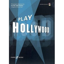 PLAY HOLLYWOOD - Flute and Piano (+CD)