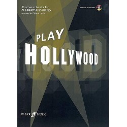 PLAY HOLLYWOOD - Clarinet and Piano (+CD)