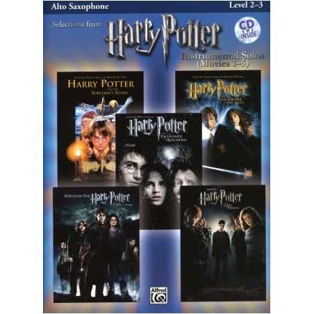 SELECTIONS FROM HARRY POTTER (Alto Saxophone) (+CD)