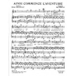 AINSI COMMENCE L'AVENTURE