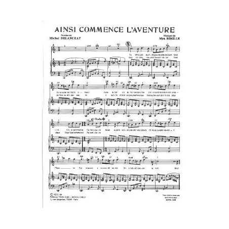 AINSI COMMENCE L'AVENTURE