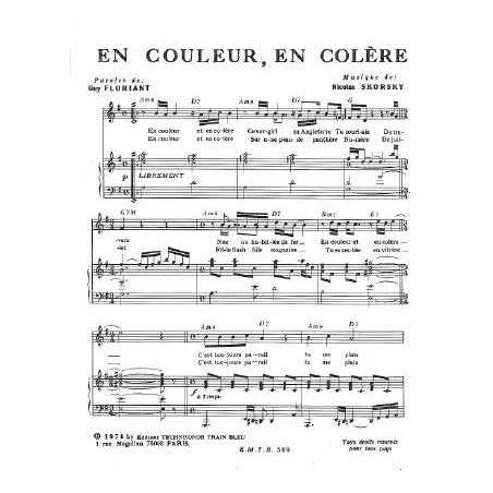 EN COULEUR, EN COLÈRE