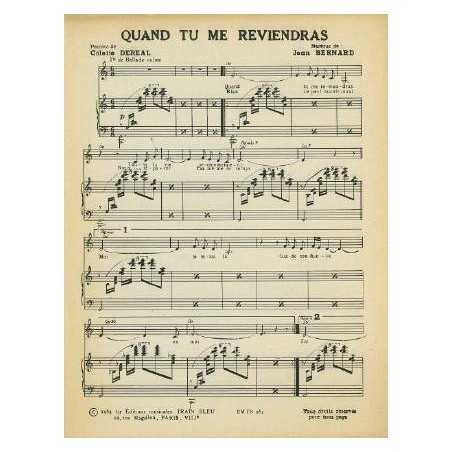 QUAND TU ME REVIENDRAS