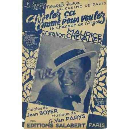 APPELEZ ÇA COMME VOUS VOULEZ