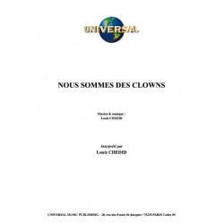 NOUS SOMMES DES CLOWNS