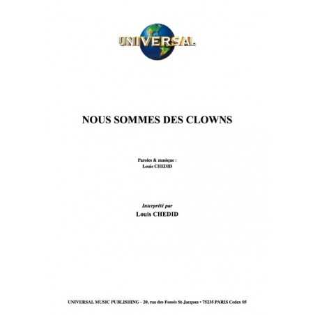 NOUS SOMMES DES CLOWNS