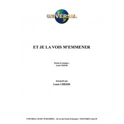 ET JE LA VOIS M'EMMENER