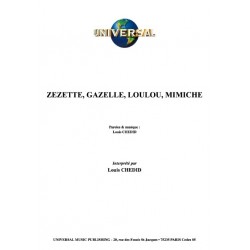 ZEZETTE, GAZELLE, LOULOU, MIMICHE