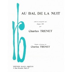 Partition AU BAL DE LA NUIT Charles Trenet