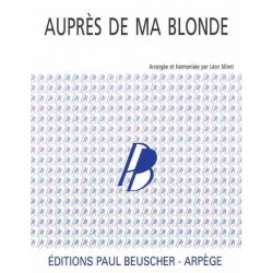 Partition AUPRÈS DE MA BLONDE Tino Rossi pdf