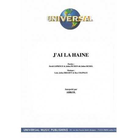 J'AI LA HAINE