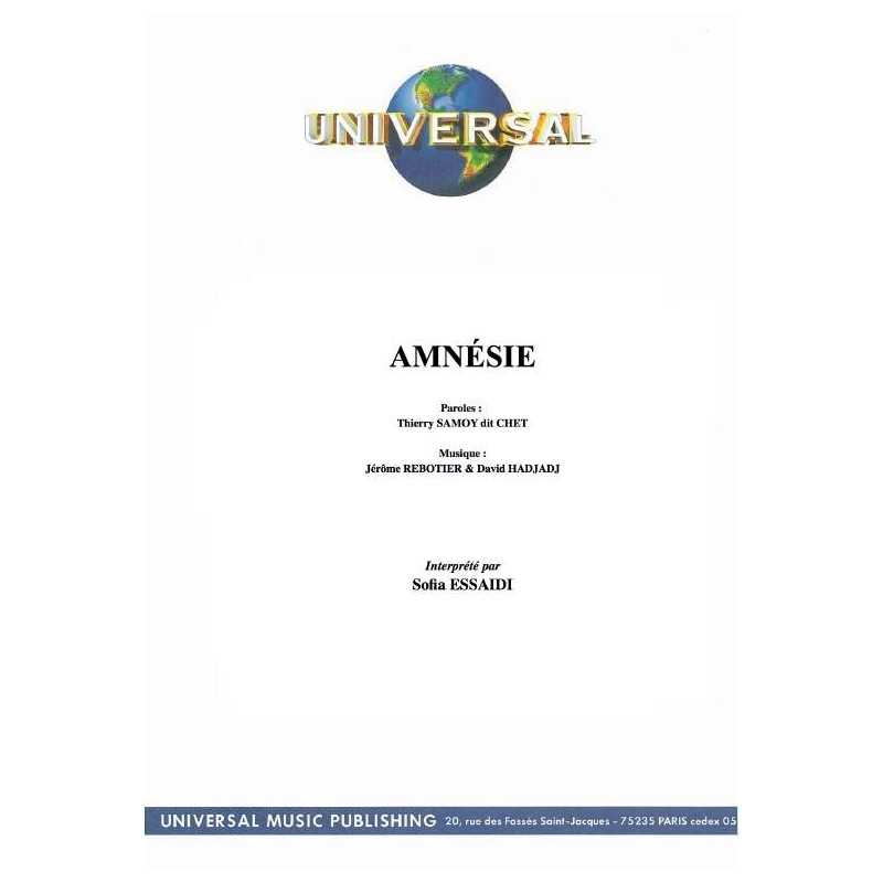 AMNÉSIE