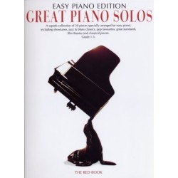 GREAT PIANO SOLOS THE RED BOOK EASY PIANO