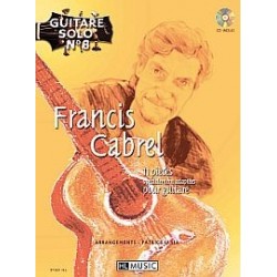 GUITARE SOLO N°8 FRANCIS CABREL (+CD)