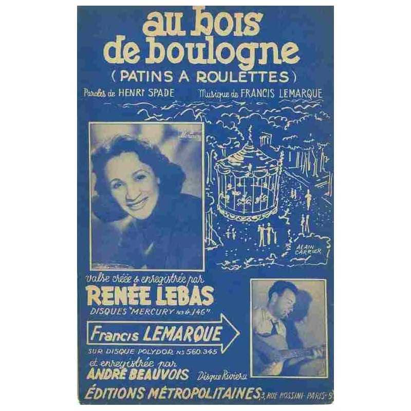 AU BOIS DE BOULOGNE (PATINS À ROULETTES)