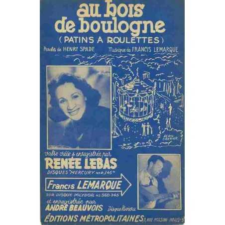AU BOIS DE BOULOGNE (PATINS À ROULETTES)