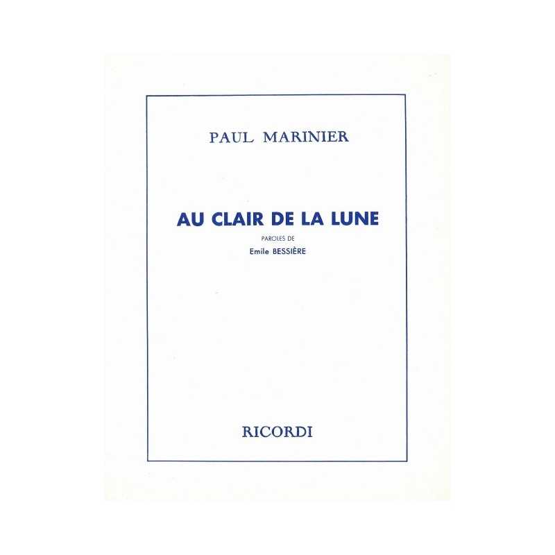AU CLAIR DE LA LUNE