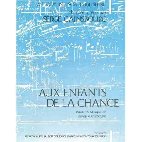 AUX ENFANTS DE LA CHANCE