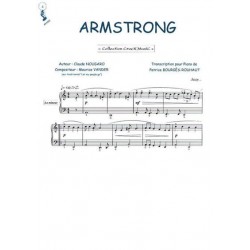 Sheet music ARMSTRONG Claude Nougaro