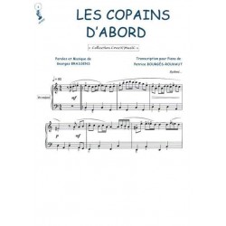 Partition LES COPAINS D'ABORD Georges Brassens