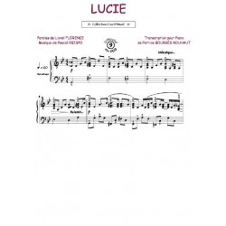 Sheet music LUCIE Pascal Obispo