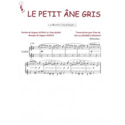 Sheet music LE PETIT ÂNE GRIS Hugues Aufray