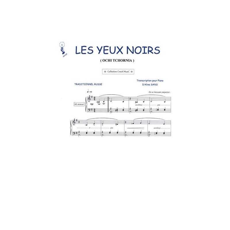 Sheet music LES YEUX NOIRS (OCHI TCHORNIA)