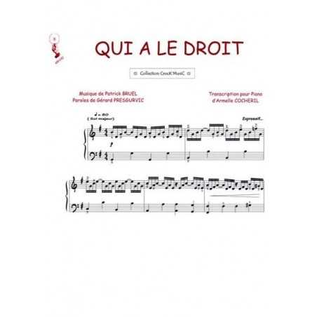 QUI A LE DROIT