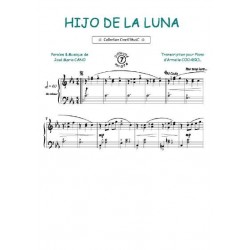 Sheet music HIJO DE LA LUNA Mécano