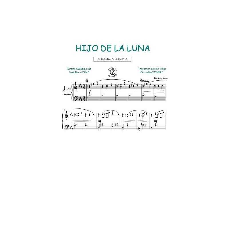 Sheet music HIJO DE LA LUNA Mécano