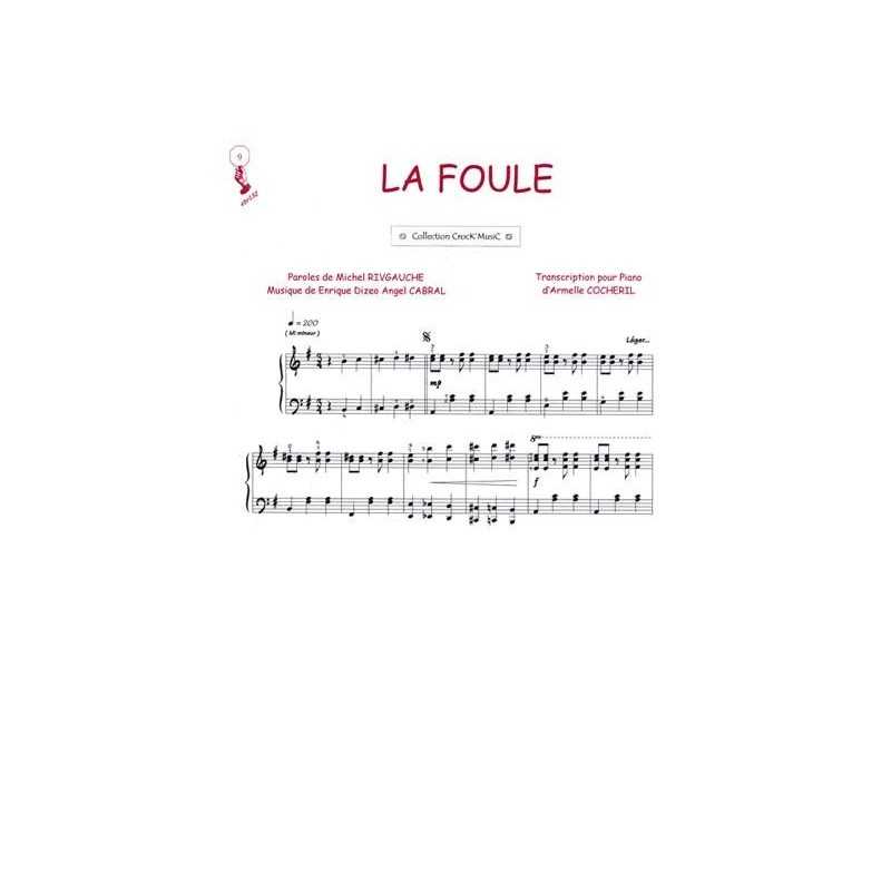 Partition LA FOULE Edith Piaf