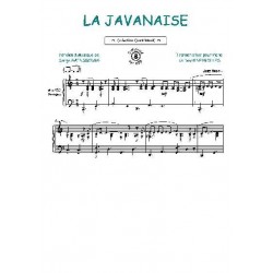 Sheet music LA JAVANAISE Serge Gainsbourg