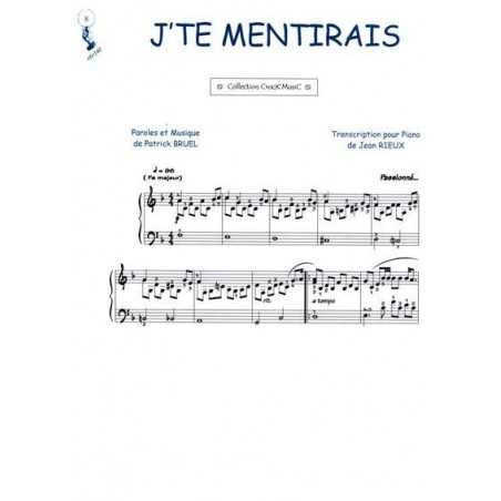 J'TE MENTIRAI
