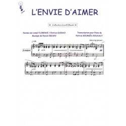 Sheet music L'ENVIE D'AIMER Daniel Levi