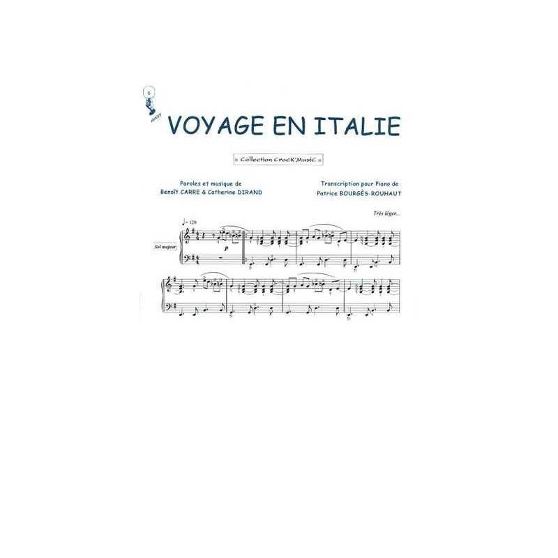 Sheet music VOYAGE EN ITALIE Lilicub