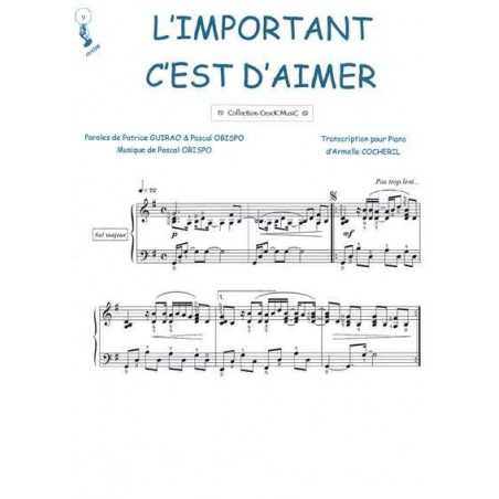 L'IMPORTANT C'EST D'AIMER