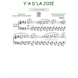 Sheet music Y'A D'LA JOIE Charles Trenet