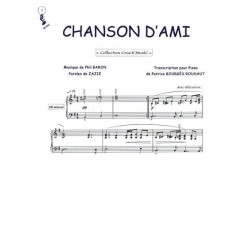 Sheet music CHANSON D'AMI Zazie