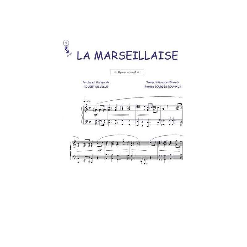 Partition LA MARSEILLAISE Claude Joseph Rouget de Lisle pdf