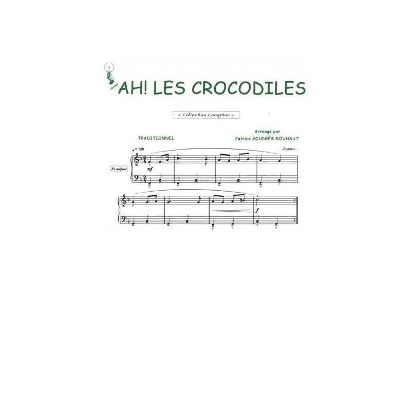 Sheet music AH LES CROCODILES PDF