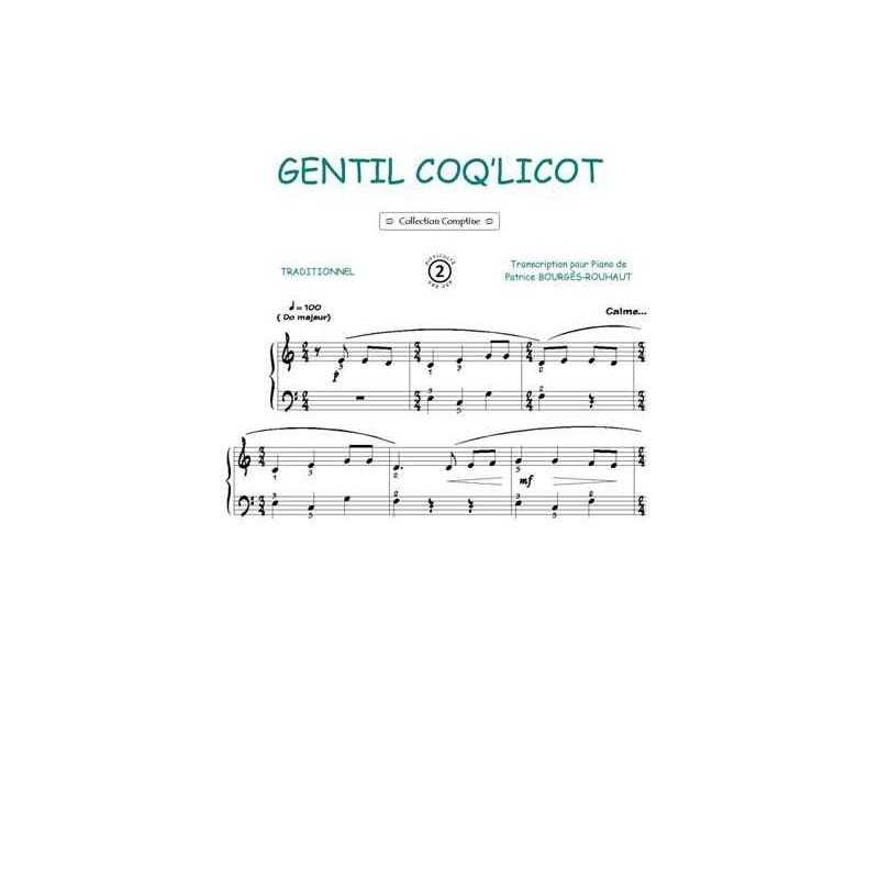 Sheet music GENTIL COQ'LICOT PDF