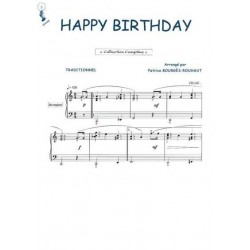 Sheet music HAPPY BIRTHDAY PDF